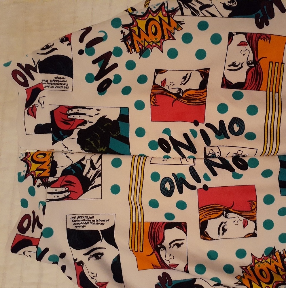 NEW Joyce White Comic Book Graphic Mini Skate